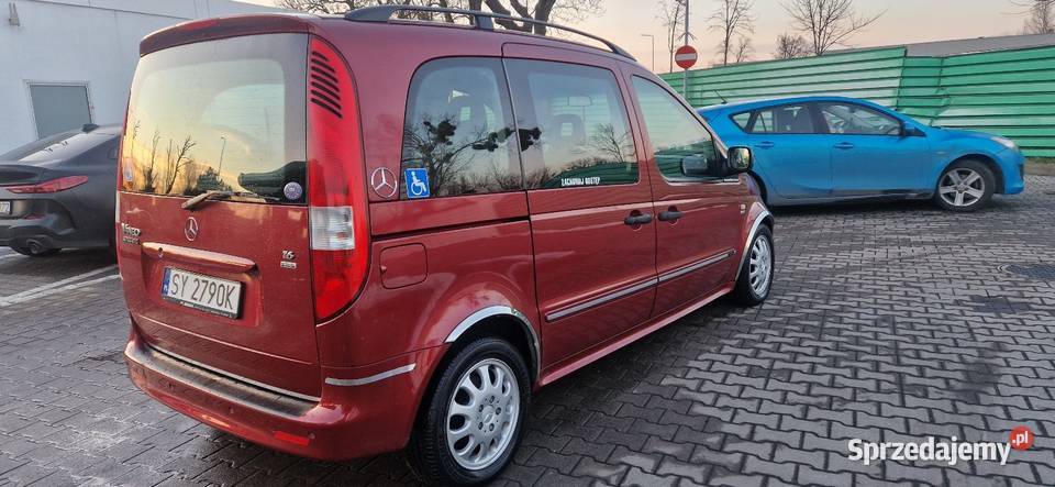 Mercedes Benz vaneo automat limit edition 16 benzyna Zabrze
