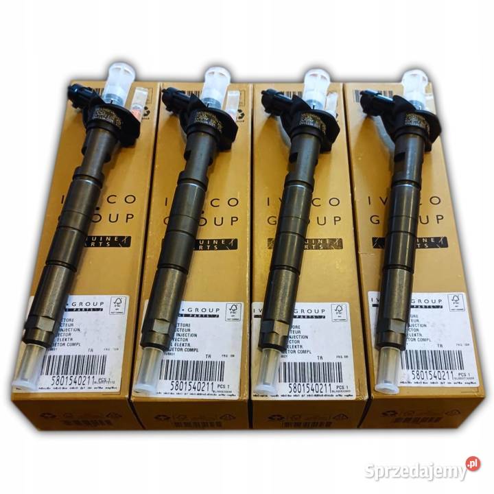 4x Wtryskiwacze Wtryski Iveco Daily Fiat Ducato Poznań sprzedam