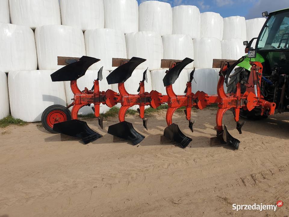 Pług GREGOIRE BESSON 4 skibowy obrotowy 31 Przasnysz