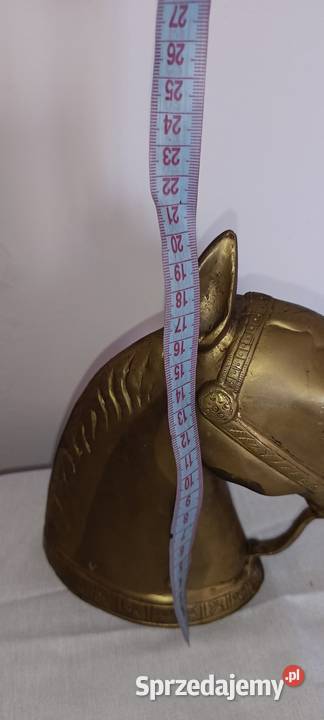 Głowy konia wykonane z mosiądzu Tarnów