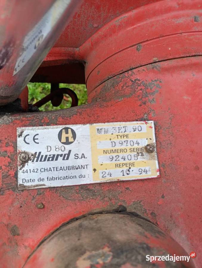 Kuhn master 122 obrotowy 4 skibowy Marcjanów