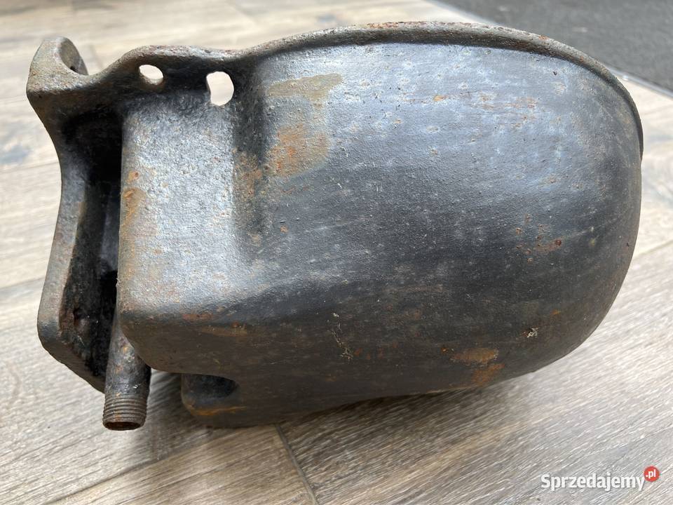 Stare sygnowane żeliwne poidło zwierząt Antyki, Sztuka, Kolekcje