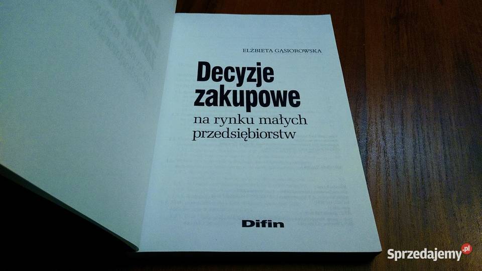Decyzje zakupowe na rynku małych przedsiębiorstw pomorskie Gdańsk