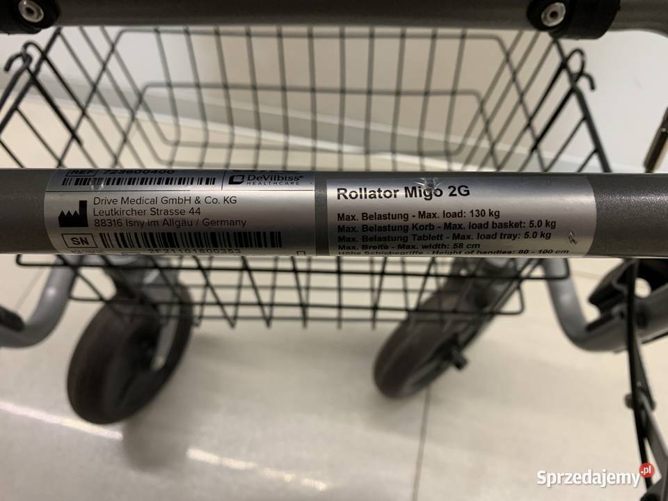 DIETZ NIEMIECKI LEKKI CHODZIK BALKONIK śląskie Kalety