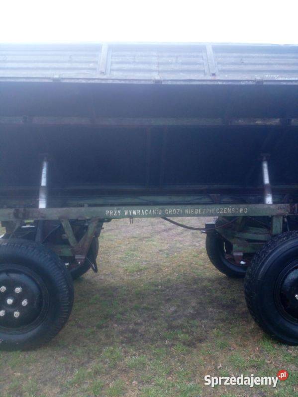 Sprzedam przyczepę wywrotka nieuszkodzony Przyczepy rolnicze Parczew sprzedam