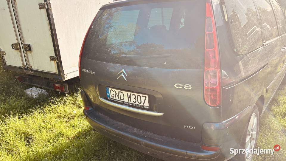 Citroen c8 uszkodzony C8 sprzedam