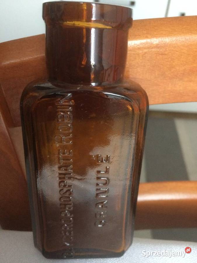942 2 Niemieckie Buteleczki Apteczne Szczecin