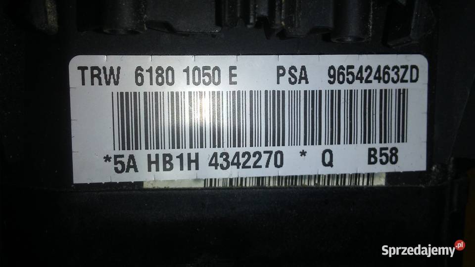 airbag poduszka kierowcy Citroen C4 Picasso Wyposażenie wnętrza sprzedam