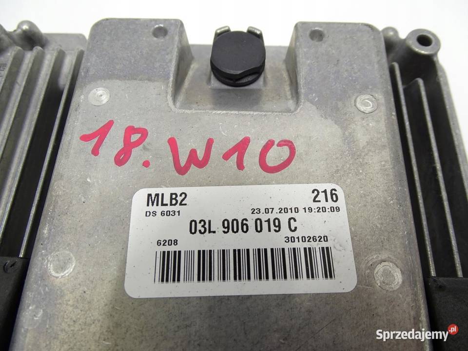 KOMPUTER STEROWNIK SILNIKA 03L906019C 20 TDI