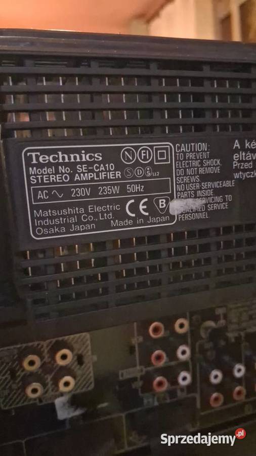 Kultowa mini wieża Technics SCCA10 Chorzelów sprzedam