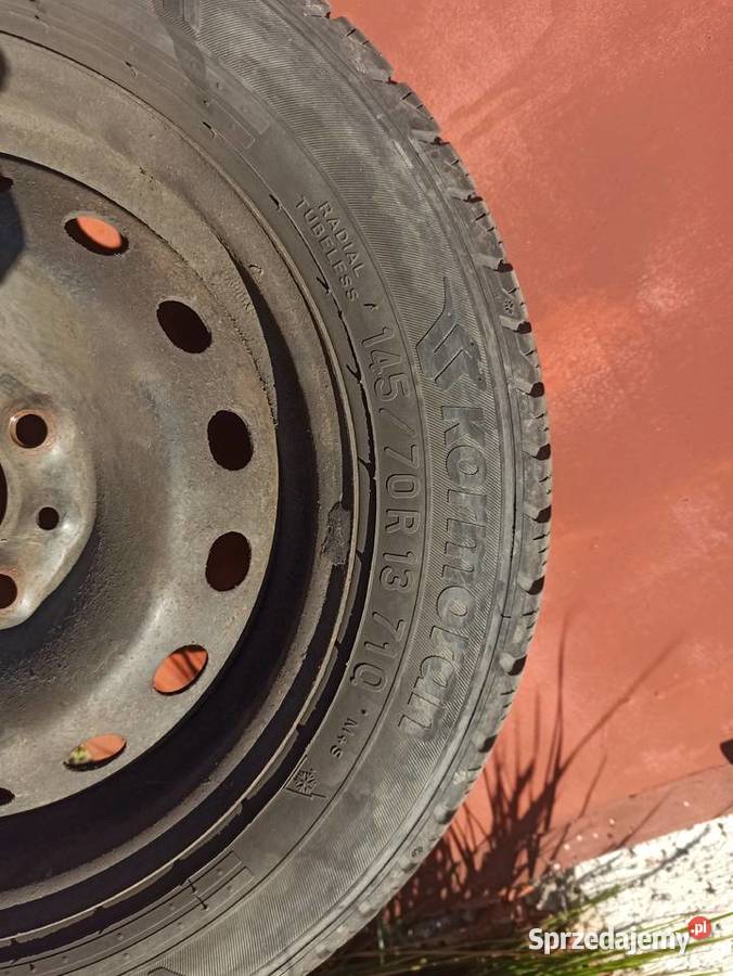 2x koła felgi Fiat 4x98 R13 opony zimowe 14570 dolnośląskie