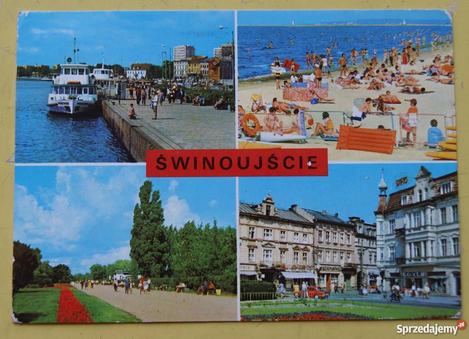 Świnoujście mozaika zdjęć 1974 Parczew