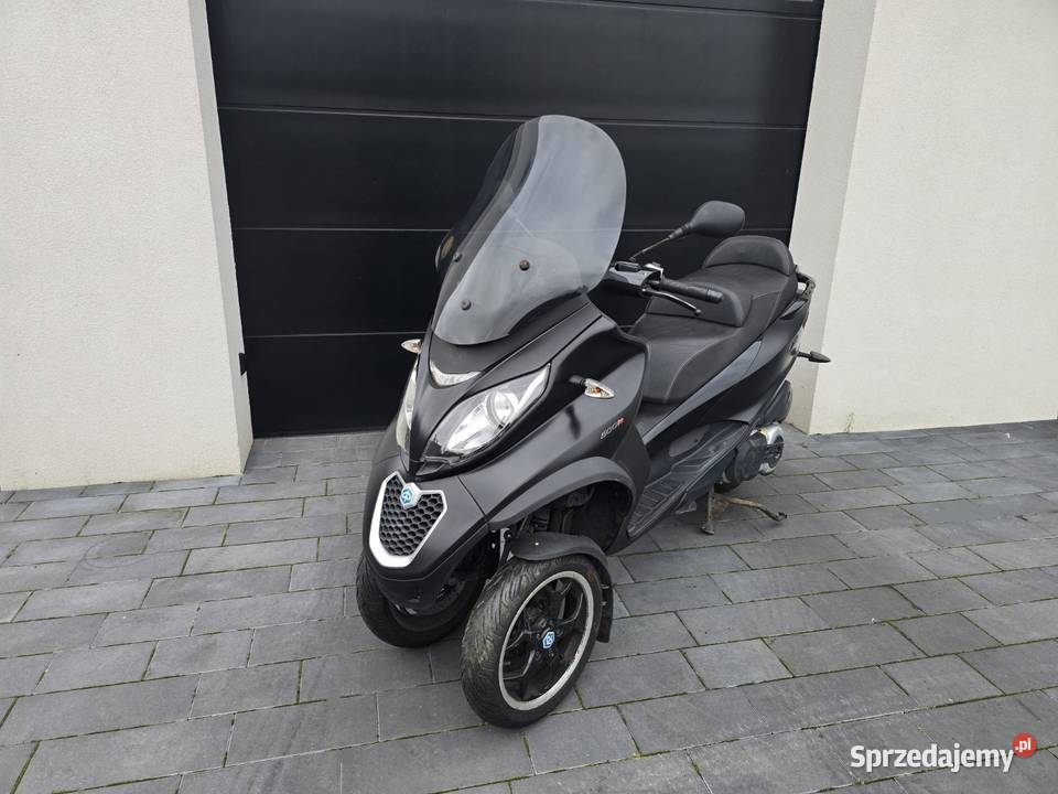 Piaggio MP3 500 LT L5e na kat B Gilera Fuoco podgrzewane manetki wielkopolskie