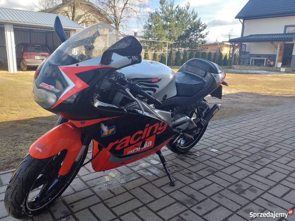 Sprzedam motocykl Aprilia rs 125 odblokowana manualna Małkinia Dolna sprzedam