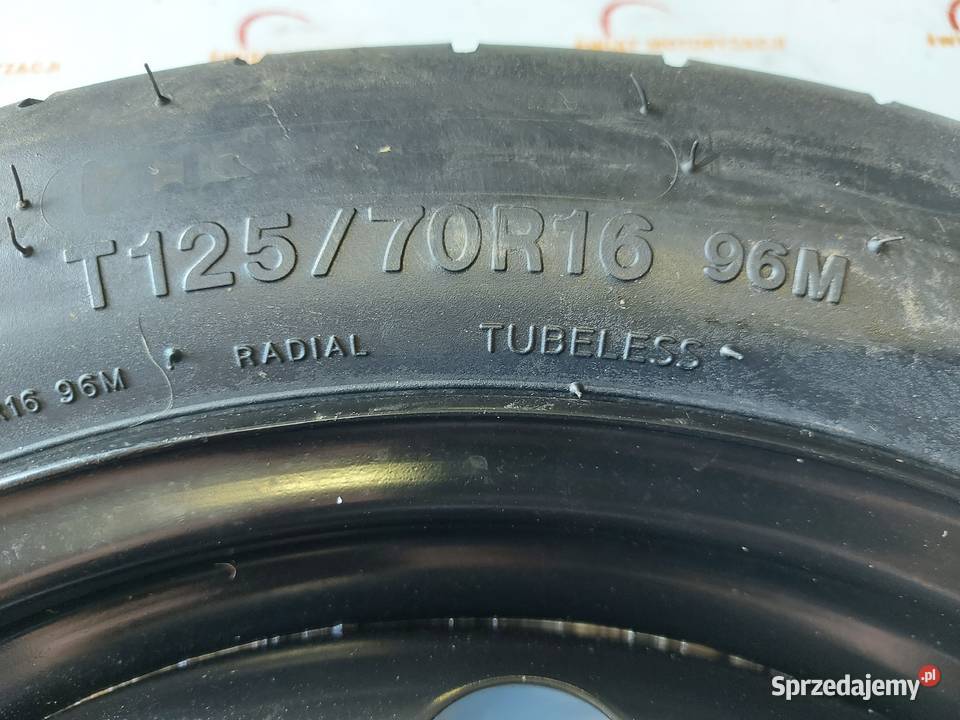 GOLF AUDI SEAT koło dojazdowe 1257016 96M 5x112 świętokrzyskie