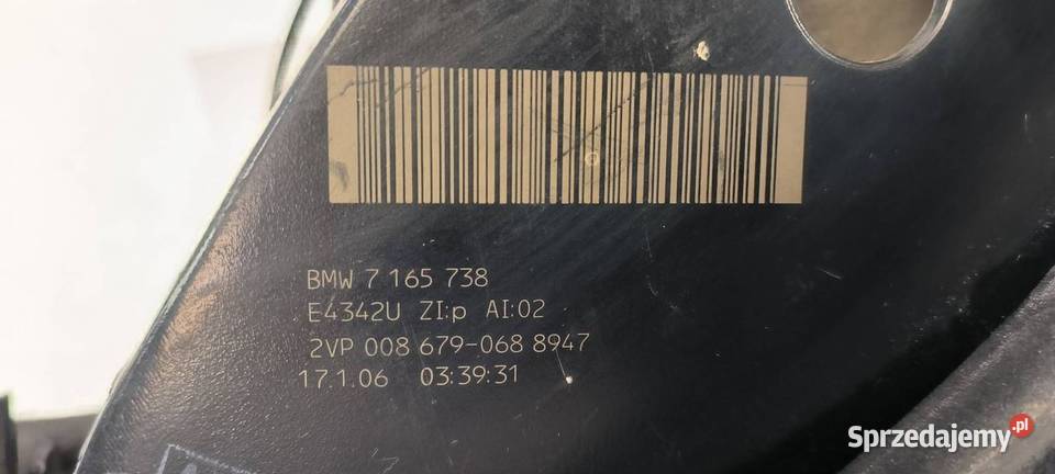 LAMPA LEWA TYŁ BMW E60 2VP008679