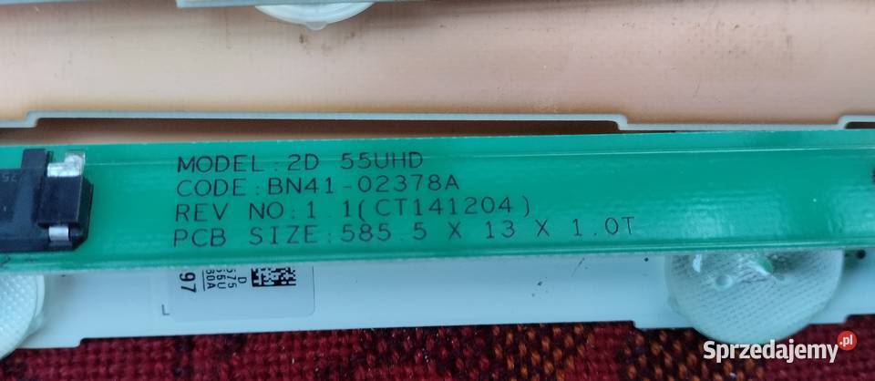 Samsung UE55MU6172U Płyta główna Zasilacz Pozostałe Nakło nad Notecią