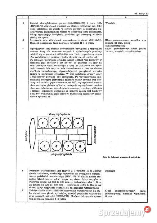 Jamz 238 ND instrukcja demontaż i montaż K 700 Stalowa Wola