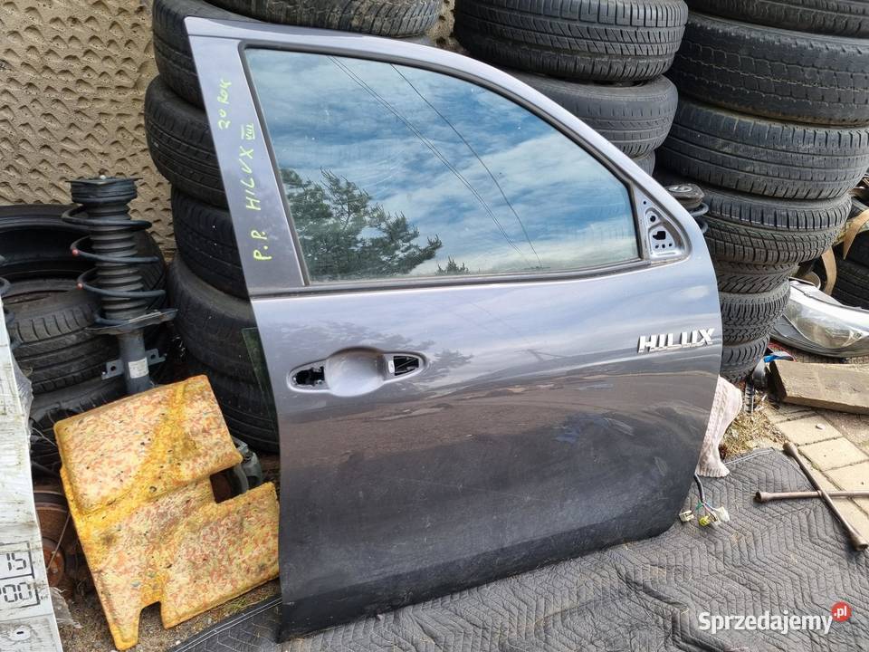 DRZWI PRAWY PRZÓD TOYOTA HILUX VIII DRZWI PRAWY wielkopolskie