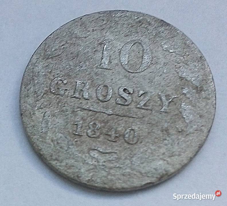 KRÓLESTWO POLSKIE10 GROSZY1843 rM WSREBRONIE Legionowo sprzedam