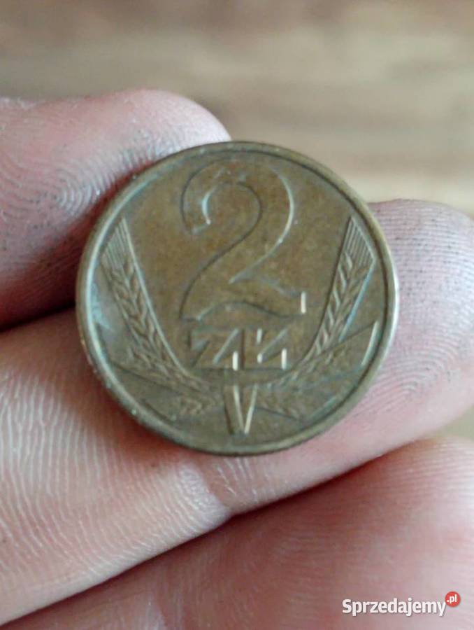 Sprzedam monete 2 zlote 1988 r bez 8 w dacie Chełm