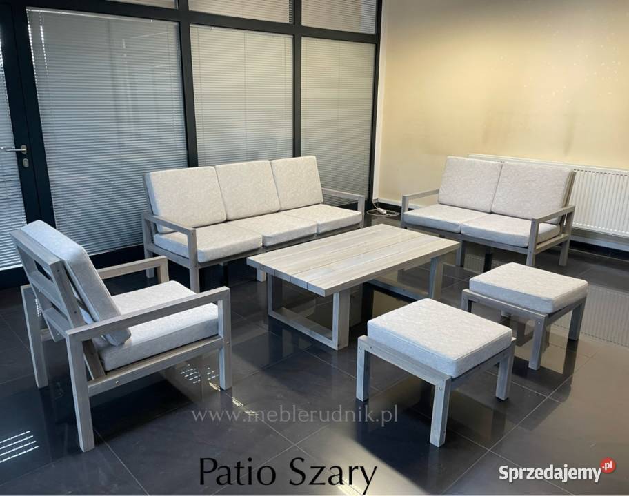 Meble tarasowe ogrodowe drewniane patio Nowy Targ