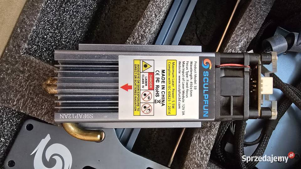 Sculpfun S9 Airasist soczewka Warszawa