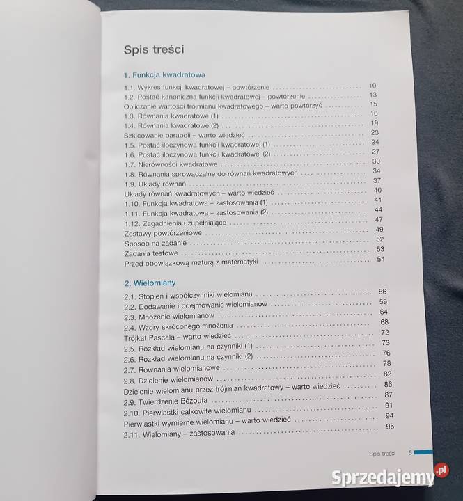 Matematyka 2 Podręcznik LO i technikum Podręczniki Koźminek