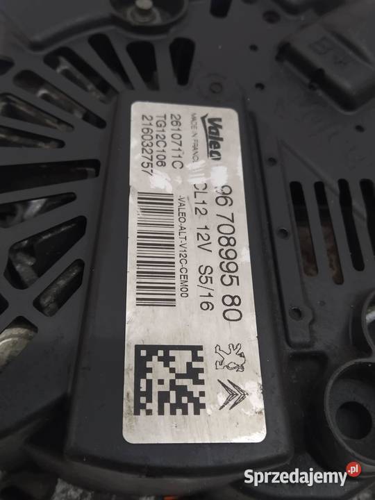 ALTERNATOR 9670899580 12 VTI THP PURETECH