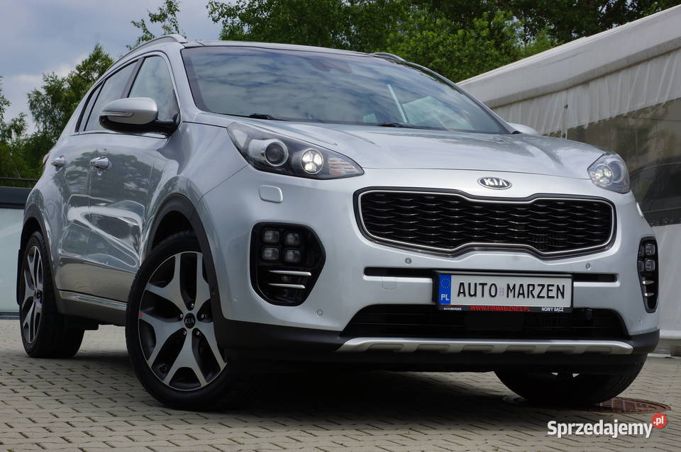 Kia Sportage 20 Diesel 185 4x4 GT Line Navi wielofunkcyjna kierownica Nowy Sącz
