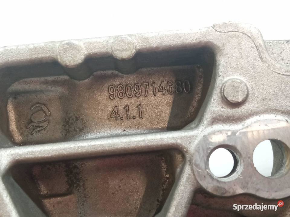 ŁAPA WSPORNIK 9809714680 12 THP TURBO PURETECH Zawieszenie silnika Zawieszenie silnika