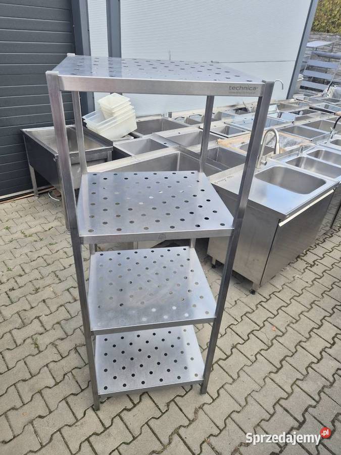 Regał Ociekowy Gastronomiczny Stal Nierdzewna 4 Ostrów Wielkopolski