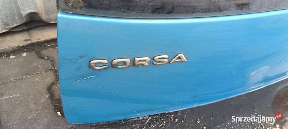 KLAPA OPEL CORSA C kujawsko-pomorskie Lipno