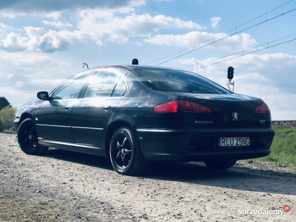 Peugeot 607 22HDI 133 6biegów CZARNY Przeworsk sprzedam