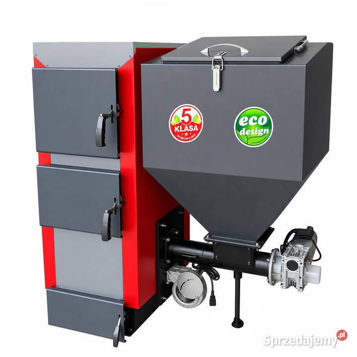 Kocioł 20kW na ekogroszek z podajnikiem kotły piec co 200m2 DOSTAWA W 3 DNI