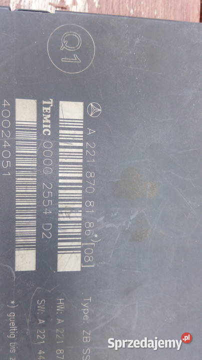 Moduł kanapy Mercedes w 221 Tarnów