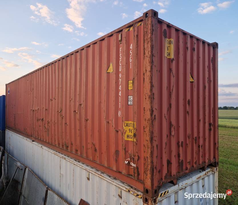 Sprzedam Kontener Morski 40 HC 605x244mwys290m Magazynowanie mazowieckie Somianka-Parcele