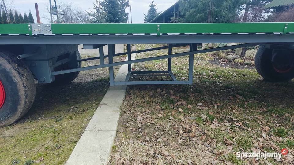 Przyczepa na baloty do bel ZADBANA mocna stan do sprzedam