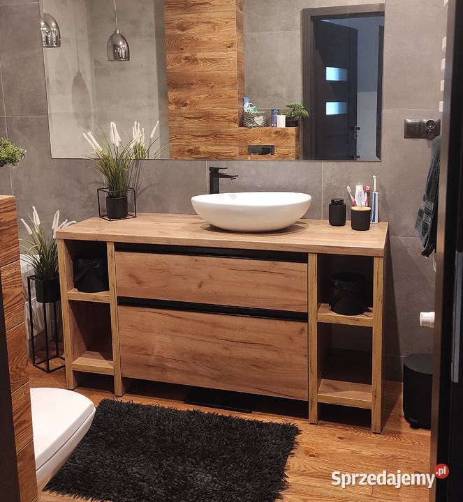 Meble łazienkowe na wymiar szafka 160 Gdańsk