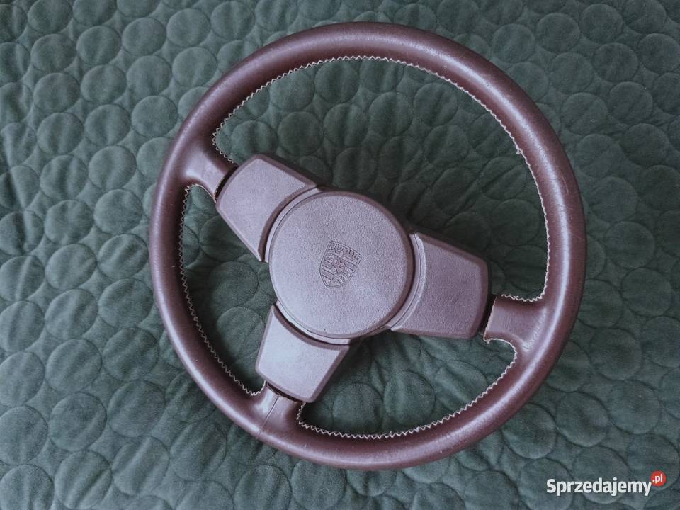 kierownica brązowa Porsche 924 944 911 928 Gdańsk sprzedam