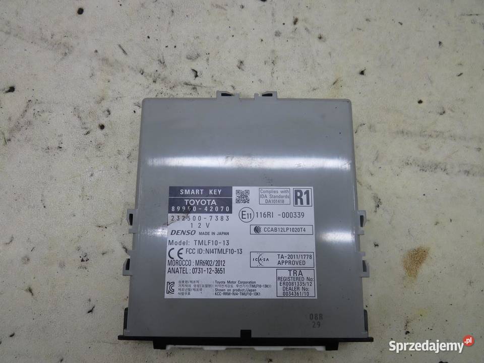 MODUŁ SMART KEY TOYOTA RAV 4 IV 8999042070 osobowe