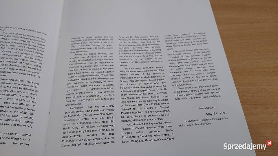 The Jews in China 2001 by Pan Guang Rok wydania 2001