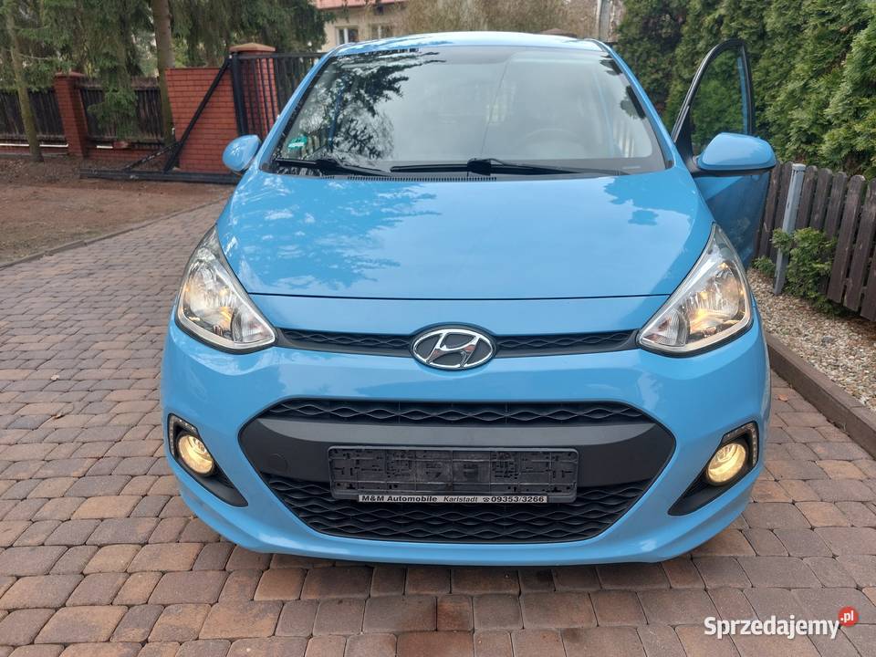 Hyundai i10 świeżo sprowadzon 2014 rejestracja Rok produkcji 2013 Hyundai Sieradz sprzedam