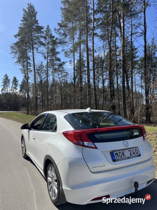 Honda Civic IX 18 Vtec super stan biała perła 192000km Ełk sprzedam