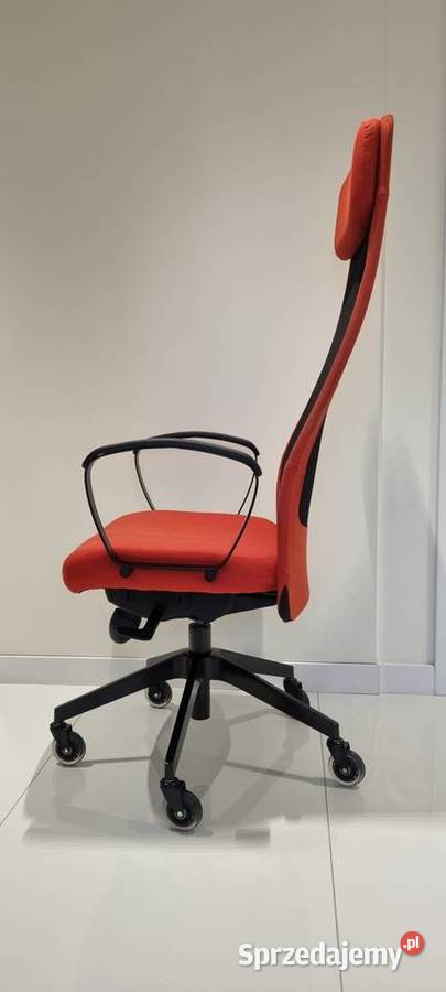 Fotel biurowy IKEA Markus kauczukowe kółka stan małopolskie sprzedam