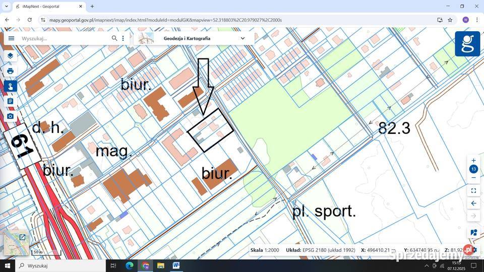 Działka budowalana WarszawaBiałołęka 2700m2 Warszawa
