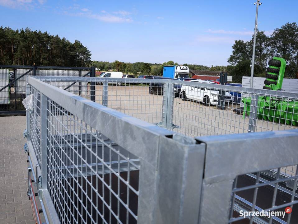 Przyczepa TEMARED TRANSPORTER 25152 z burtami burtowe Cegielsko