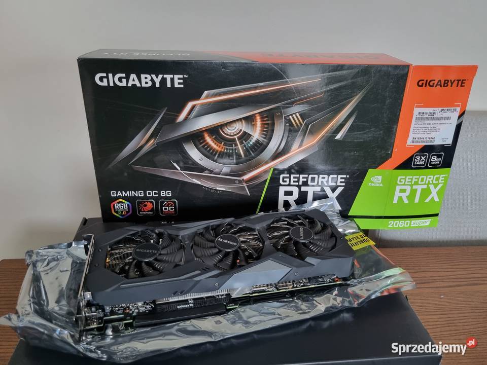 Gigabyte GeForce RTX 2060 SUPER GAMING OC 8GB Karty graficzne