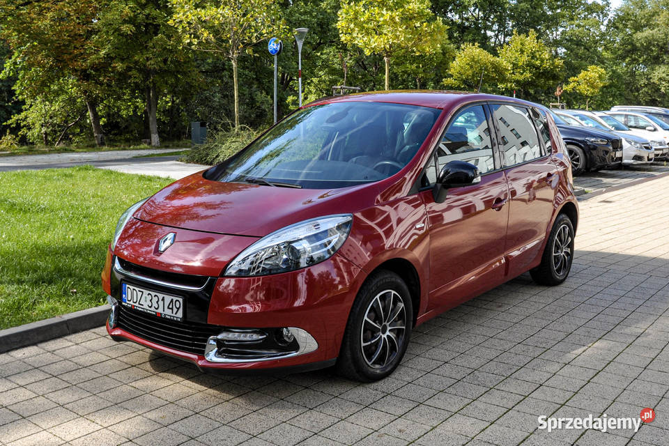Renault Scenic Lift 2013 r Bezwypadkowy 117 dolnośląskie Wrocław