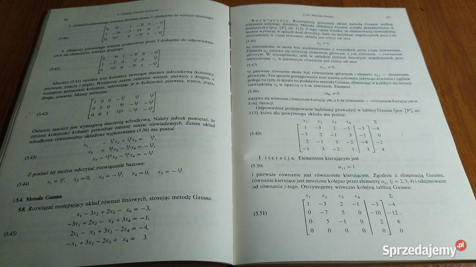 Zbiór zadań z algebry liniowej ekonometryków Kultura i Rozrywka